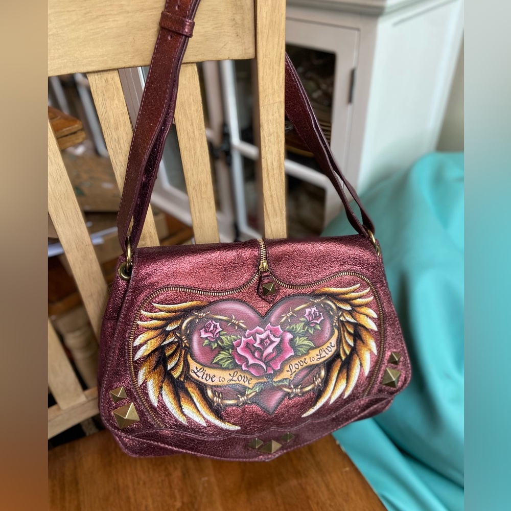 Isabella Foote Tattoo collection Messenger Bag